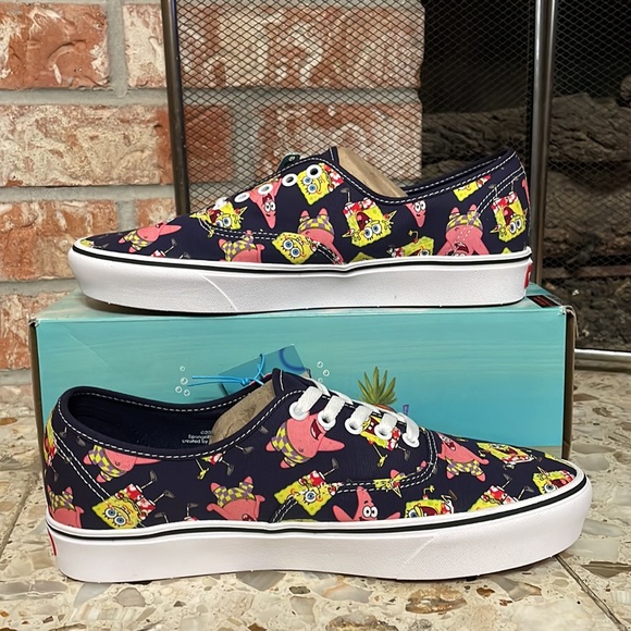 Vans SpongeBob Aloha Bob Comfy Cush Authentic - Picture 2 of 13